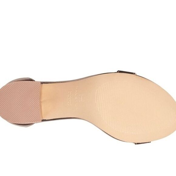 H Halston Women's Practical Block Heel Dress Sandals in Rose Gold Size 8.5and 9 - Picture 5 of 10